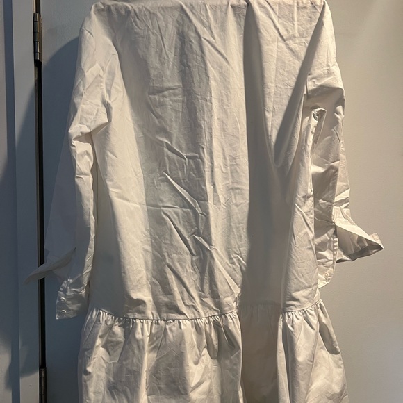 NWT Wayf Cotton Shirtdress Poplin - Picture 4 of 4